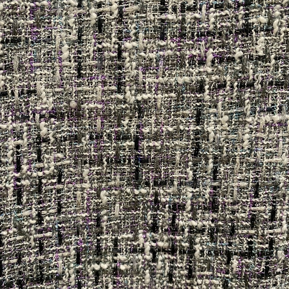 Adrianna Papell Tweed and tinsel mini dress size 14 - Picture 5 of 12
